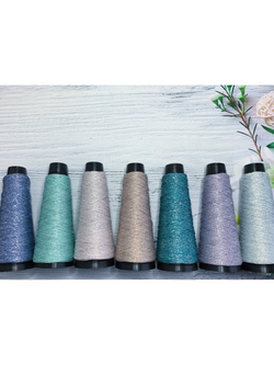 Пряжа Люрекс Lurex Италия с намотом 25г