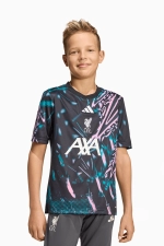 Футболка adidas Liverpool FC 25/26 Pre-Match Junior - черный