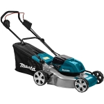 Газонокосилка аккумуляторная Makita DLM460PT2 36В (2 x 5 Ач, ЗУ) нож 46 см, DLM460PT2