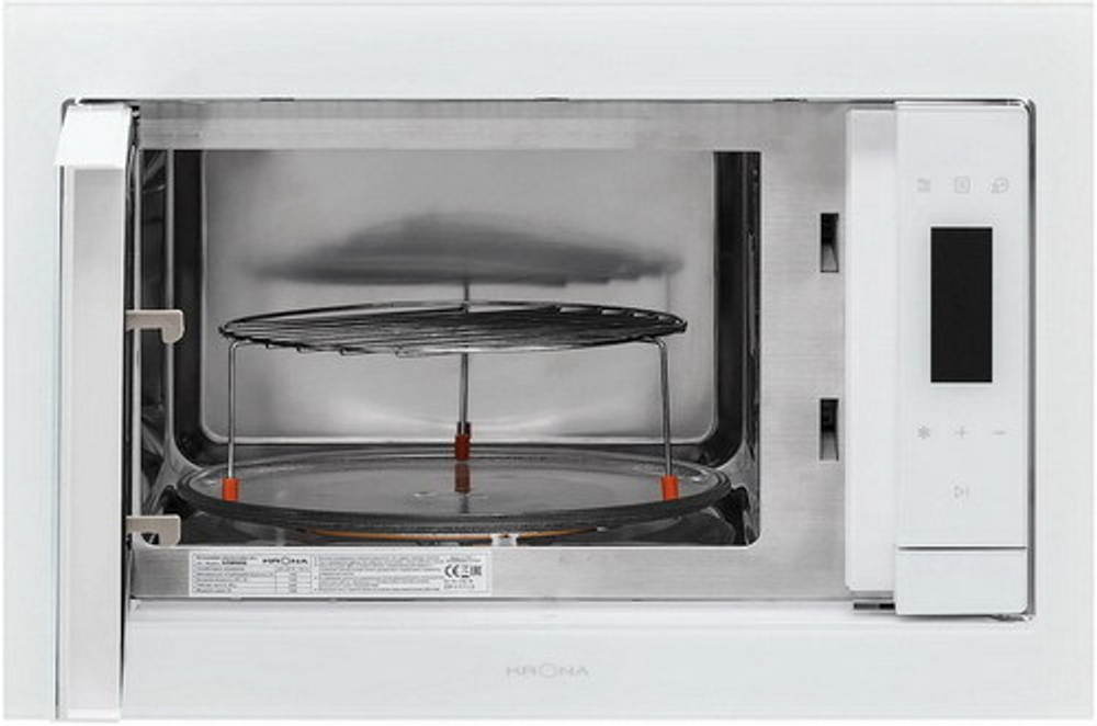 Встраиваемая микроволновая печь СВЧ Krona ESSEN 60 WH DOTS