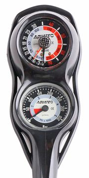 Консоль двухприборная Aquatec Compact (манометр 350 бар + глубиномер)