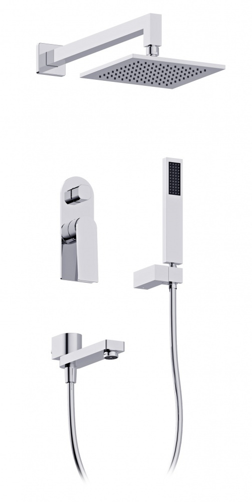 07065 Встроенный смес для душа с 3-функ. "GANZER"  (5/1шт)