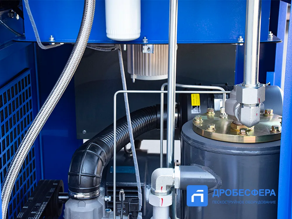 Винтовой компрессор KraftMachine KM30-8рВ-IP23-Hanbell