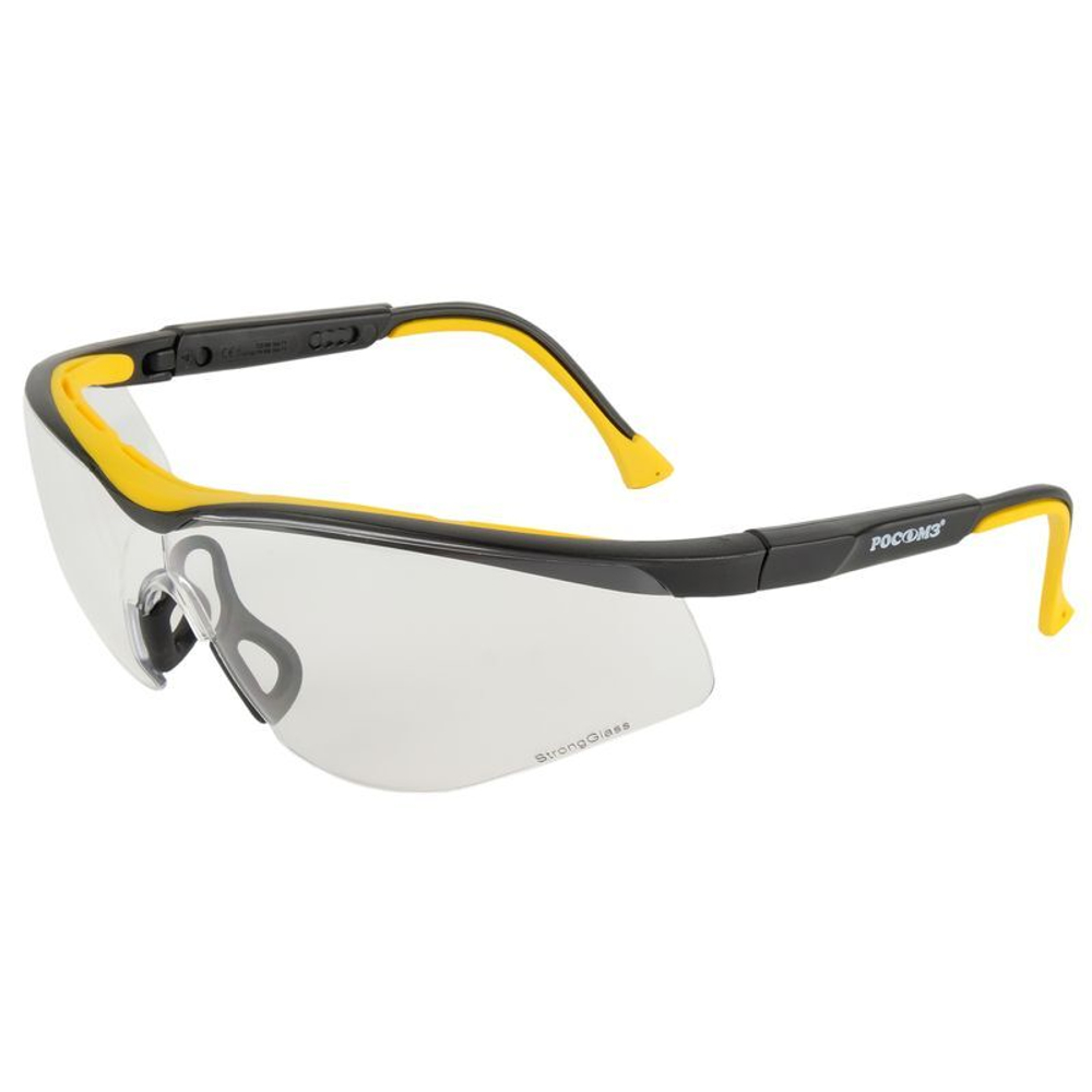 Очки защитные открытые РОСОМЗ О50 MONACO StrongGlass