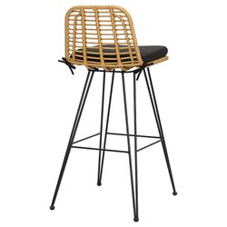 Стул барный Vetle Flat, ротанг