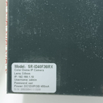 Купольная 4MP IP камера с ИК подсветкой SR-ID40F36IRX