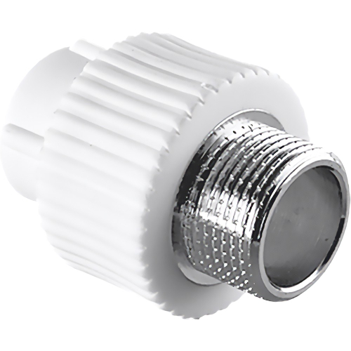 Муфта TEBO бел. PP-R комбинированная 20х3/4" НР (20/180), арт. 030023603