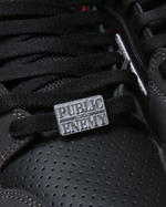 Кеды Lakai Telford Low: Public Enemy Black/Charcoal Suede (EG)
