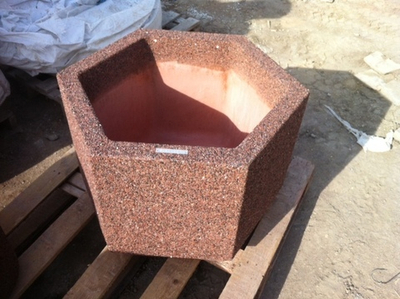 Цветочница бетонная Доминик