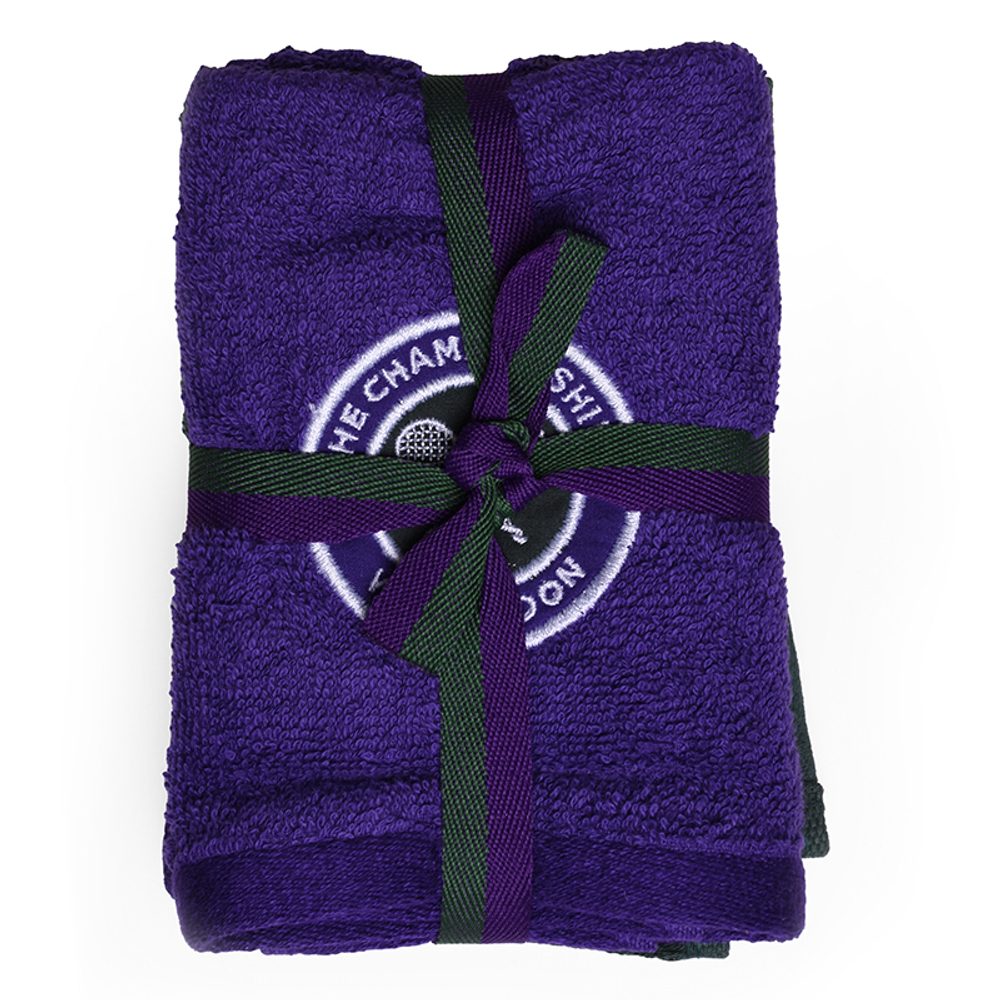 Теннисное полотенце Wimbledon Guest - Purple