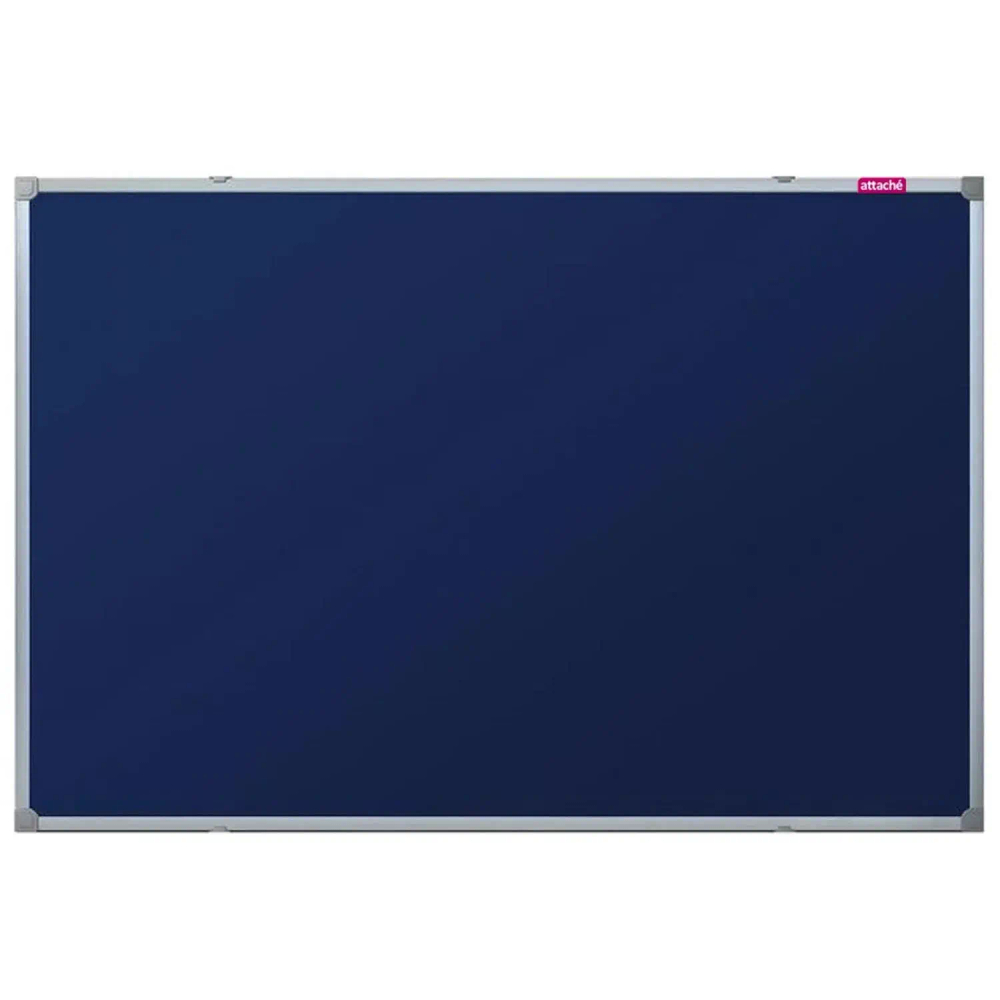 Доска текстильная для информ.90х120 синяя Attache Россия