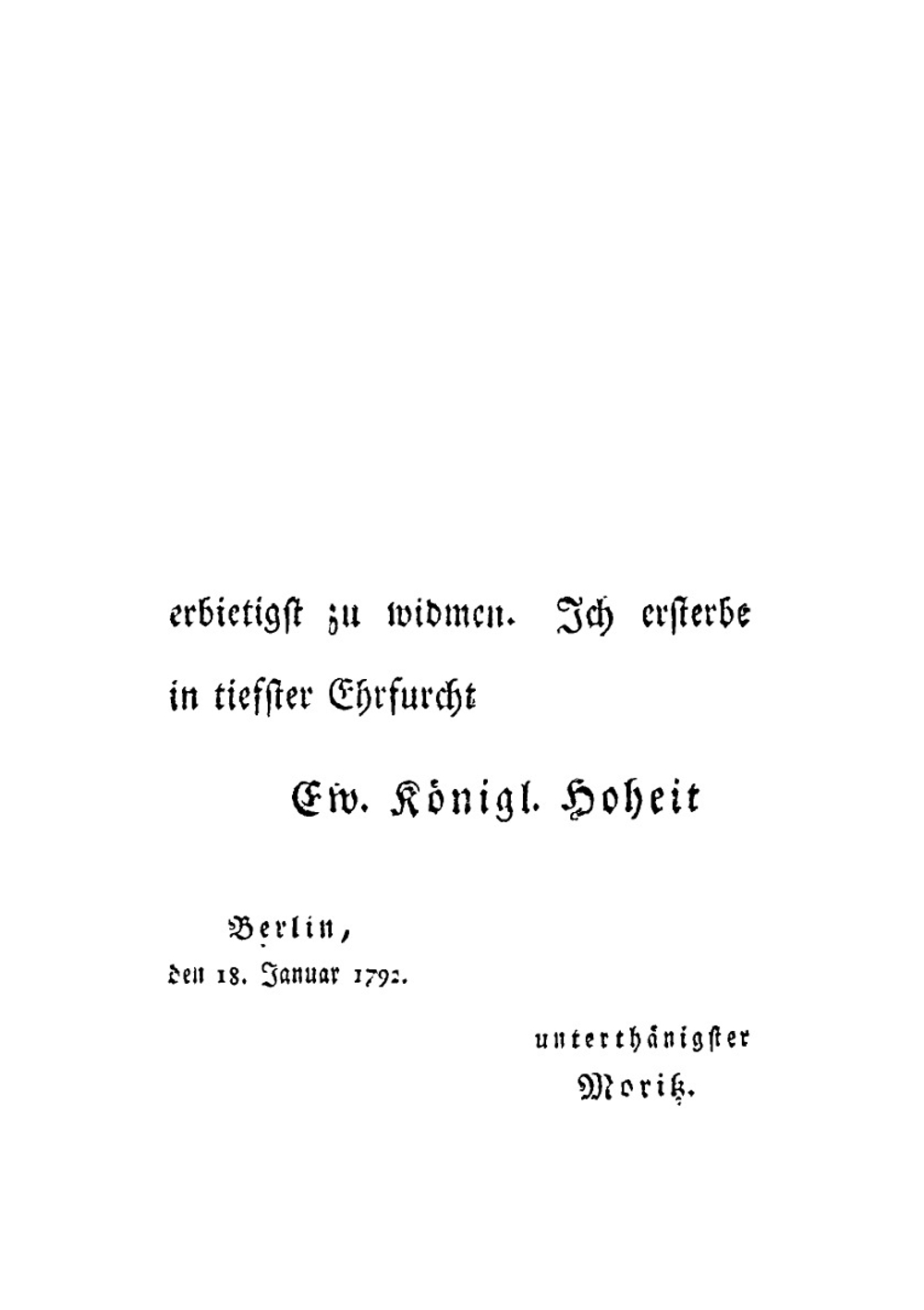 Reisen Eines Deutschen in Italien in Den Jahren 1786 Bis 1788. Erster Theil | K.P. Moritz