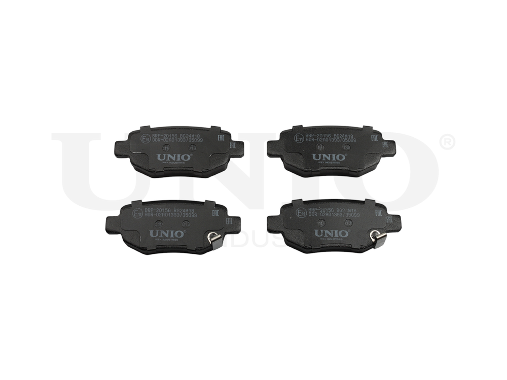 Колодки тормозные диск. задние UNIO BRP-20156