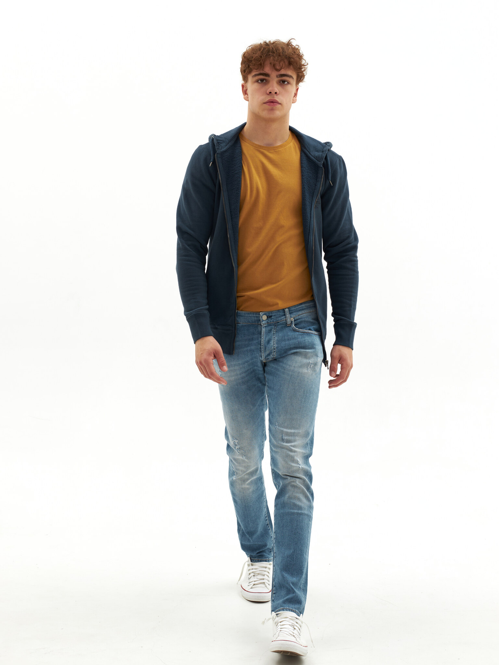Худи на молнии Bowery NYC Essentials Midnight