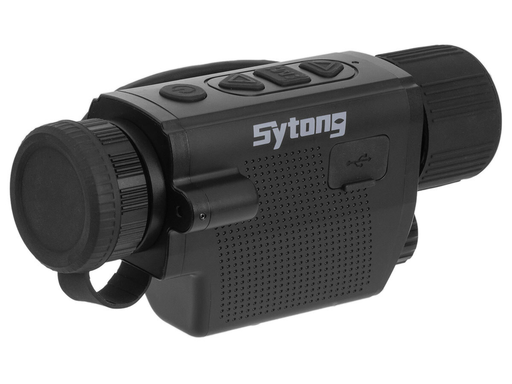 Тепловизионный монокуляр Sytong XS03-15 384х288 12μm ≤30mk, ø15мм, x1.2/2.4/4.8/9.6, WiFi, до 5ч, обнаружение 750м, 385г