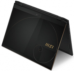 Ноутбук MSI Summit E16 Flip Evo A11MT-092RU (9S7-159121-092) 16"(1920x1080)IPS Cенсорный/ i7-1195G7(2.9ГГц)/ 16Гб/ 1Тб SSD/ Iris Xe Graphics 4Гб/ нет DVD/ Win10 Pro/ Черный