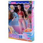 Кукла тип Модель на шарнирах с аксесс. 32см, коробка DXB01