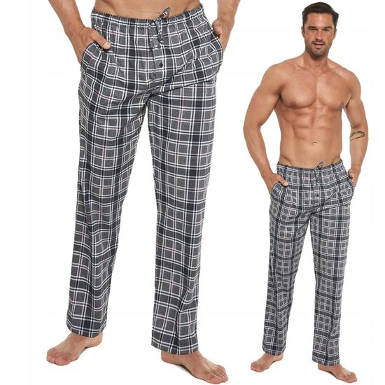 Брюки домашние мужские в клетку Cornette 691/34