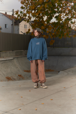 Свитшот Called a Garment Athletic Sweatshirt "Denim"