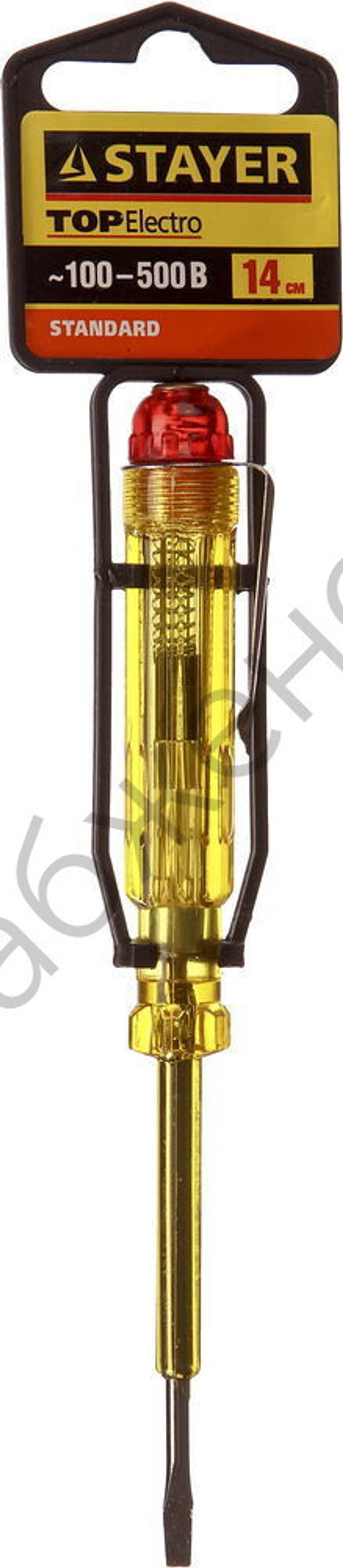 STAYER TOPElectro 100-500В 140мм, Электрический пробник (2571-14_z01)