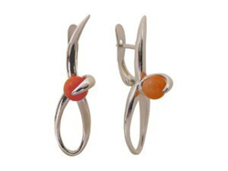 "Лиль" серьги из коллекции "Жемчужная" от Jenavi