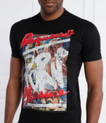 Футболка DSQUARED2 X ROCCO Dsquared2 - черный(S71GD1407 S23009)