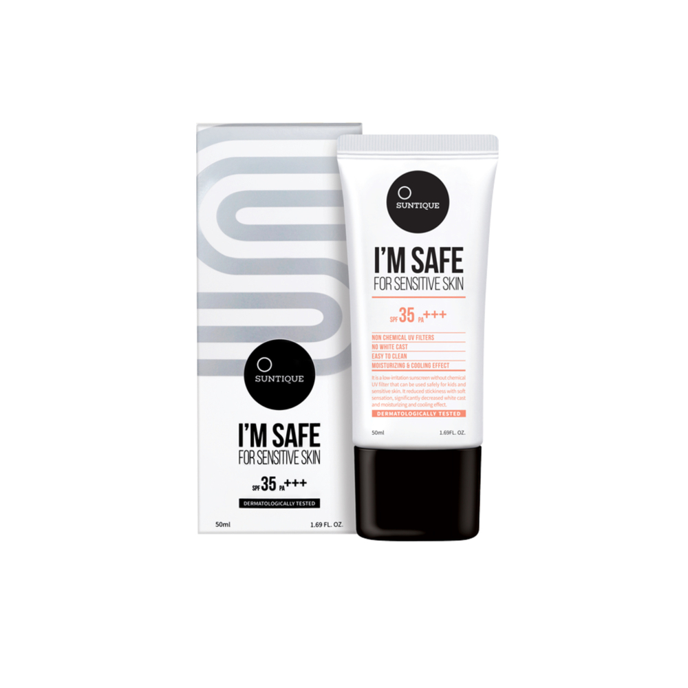 Солнцезащитный крем для чувствительной кожи лица I’M SAVE (SPF35 PА+++) 50 мг