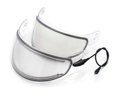 Визор c электроподогревом для шлема Flux