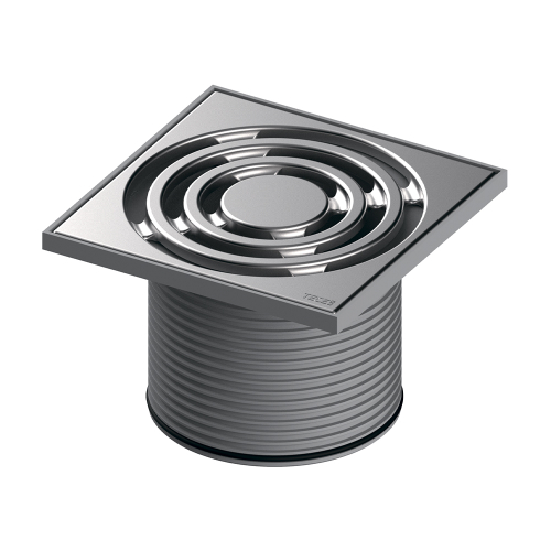 Декоративная решетка TECEdrainpoint S, 150 мм, в пластиковой рамке, с монтажным элементом 3660003