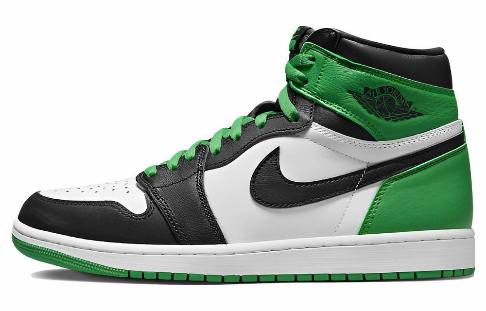 Кроссовки Jordan Air Jordan 1 High Og "Black And Lucky Green"