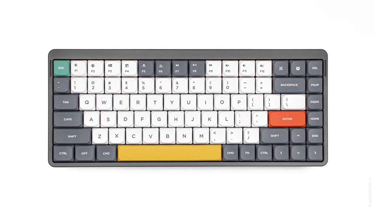 Nuphy Air75 V2 + α NuPhy Air75 V2 Lunar Gray купить с доставкой | Geekboards