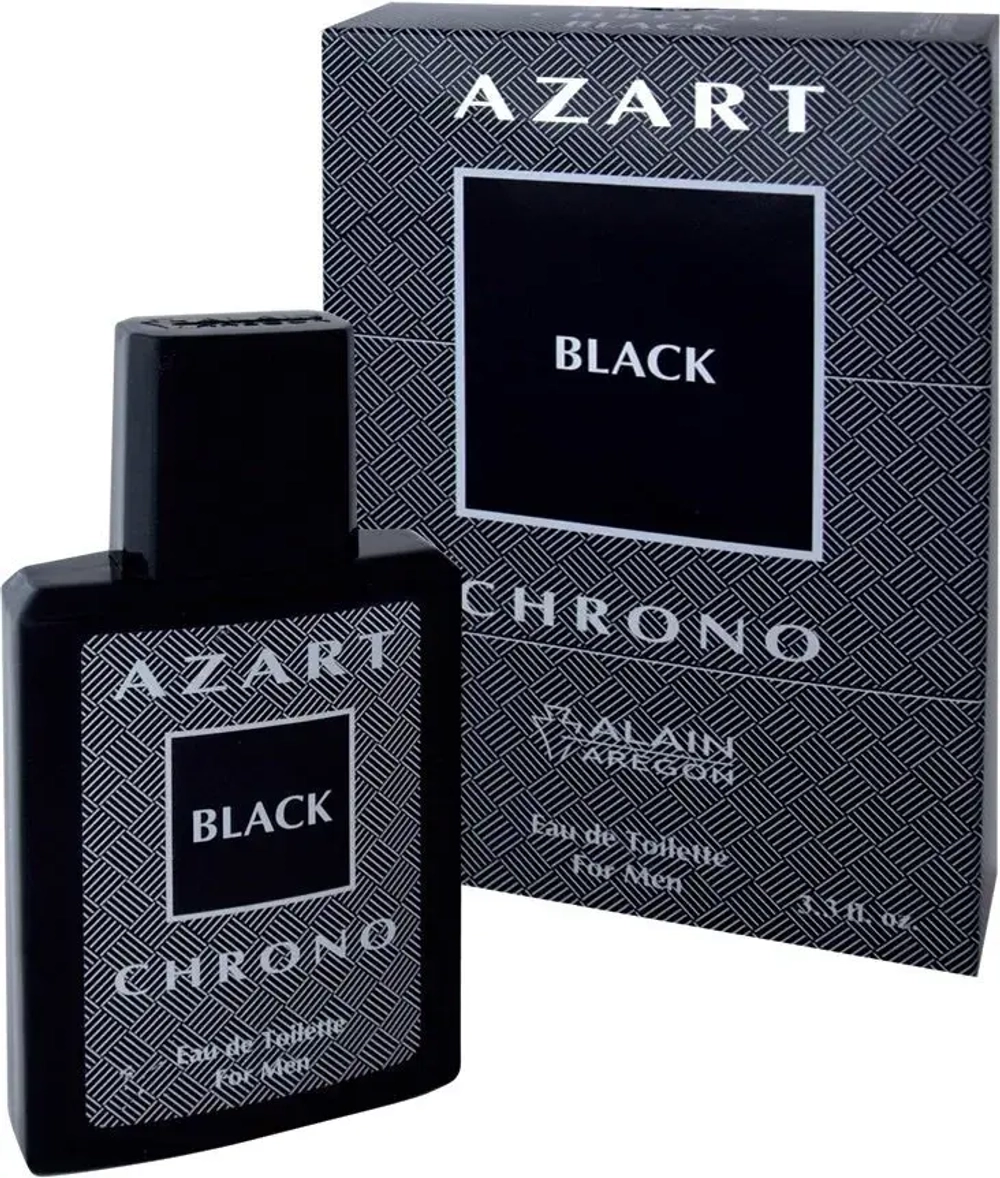 Туалетная вода для мужчин "AZART BLACK CHRONO" 100мл Россия