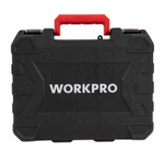 Шуруповерт бесщеточный ударный Workpro 20В 2х2 Ач