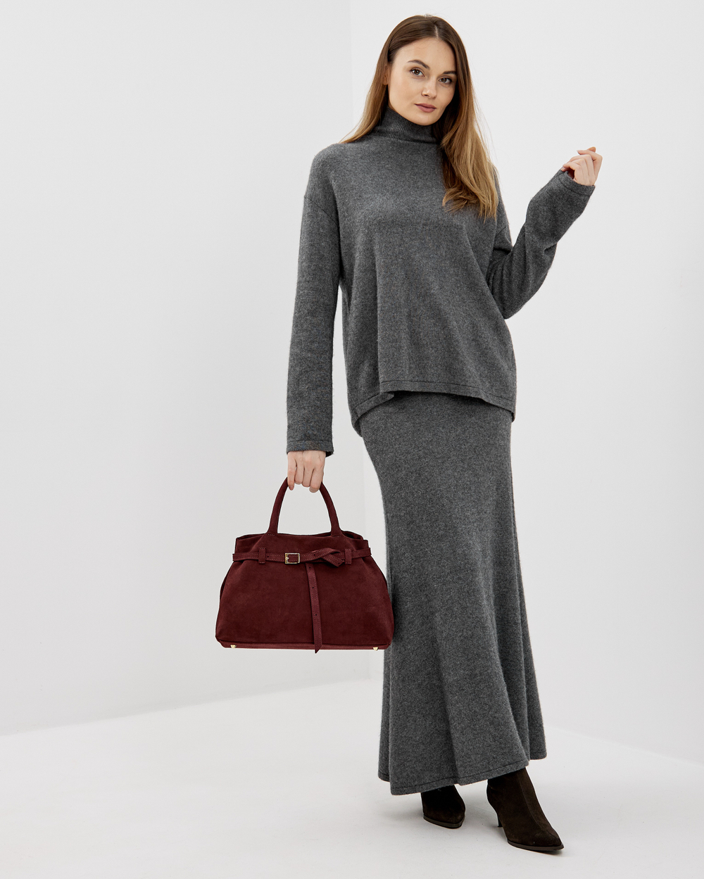 Сумка 646 15 бордовый