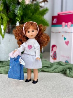 Кукла BERJUAN виниловая 22см Irene в наборе (1018)