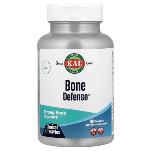 KAL, Bone Defense™, 90 растительных капсул