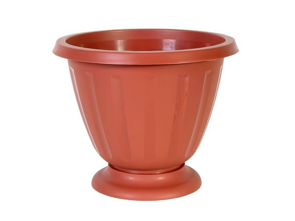 Вазон "Пальмира" 10л коричневый