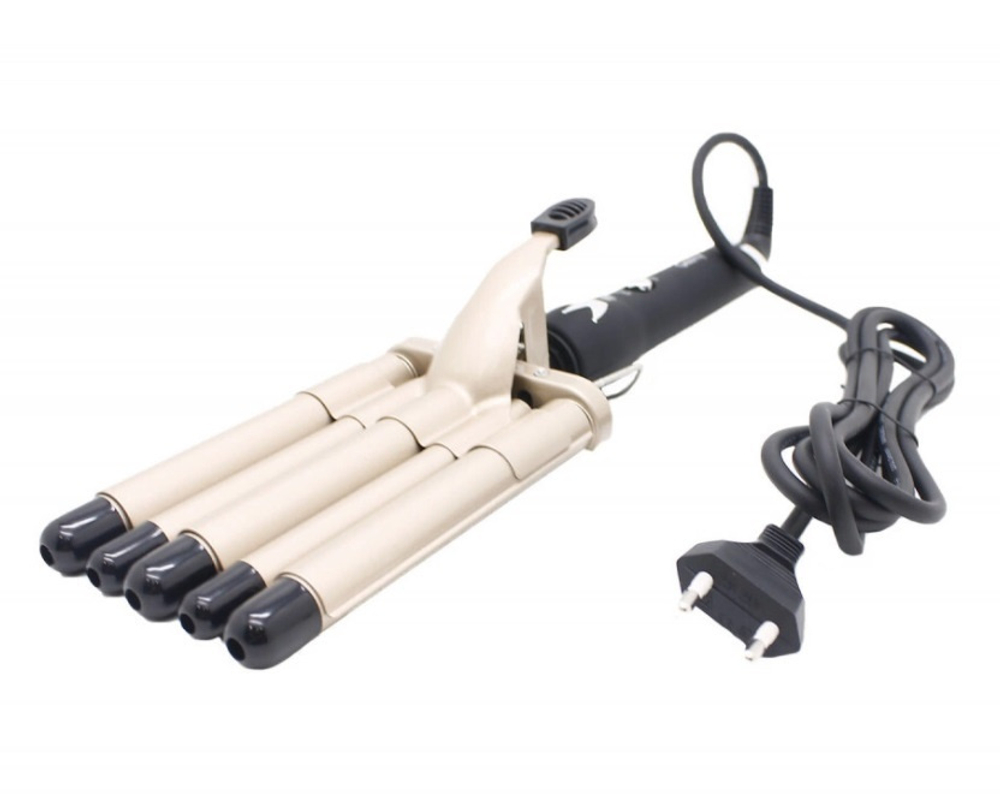 Geemy GM-2933 плойка 5 волновая ,щипцы для завивки