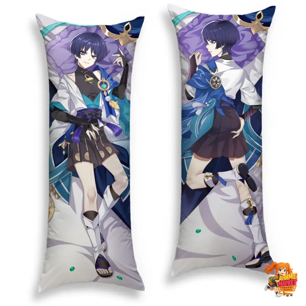 Дакимакура Геншин Импакт (Genshin Impact) Скарамучча