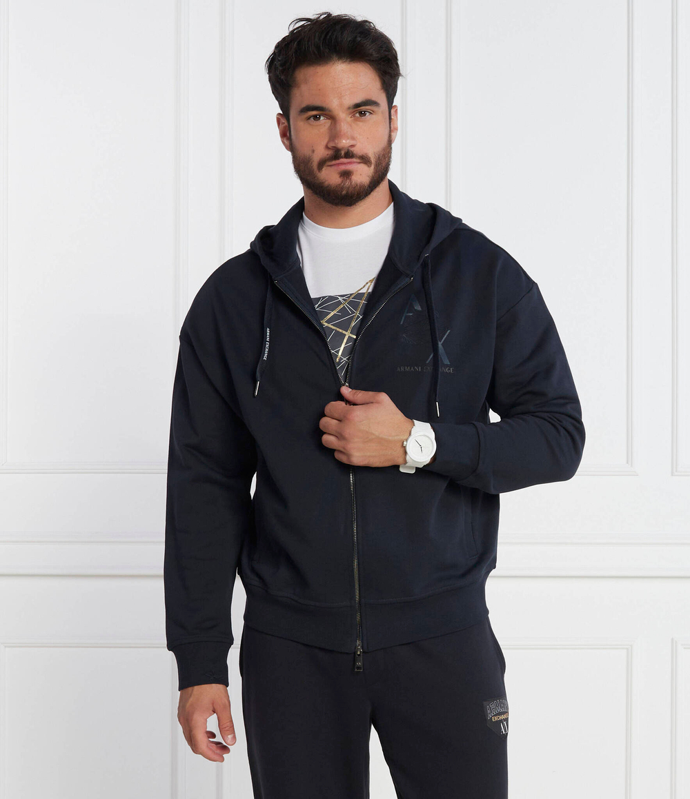 Худи Armani Exchange - темно-синий(6RZMAL ZJ9KZ)