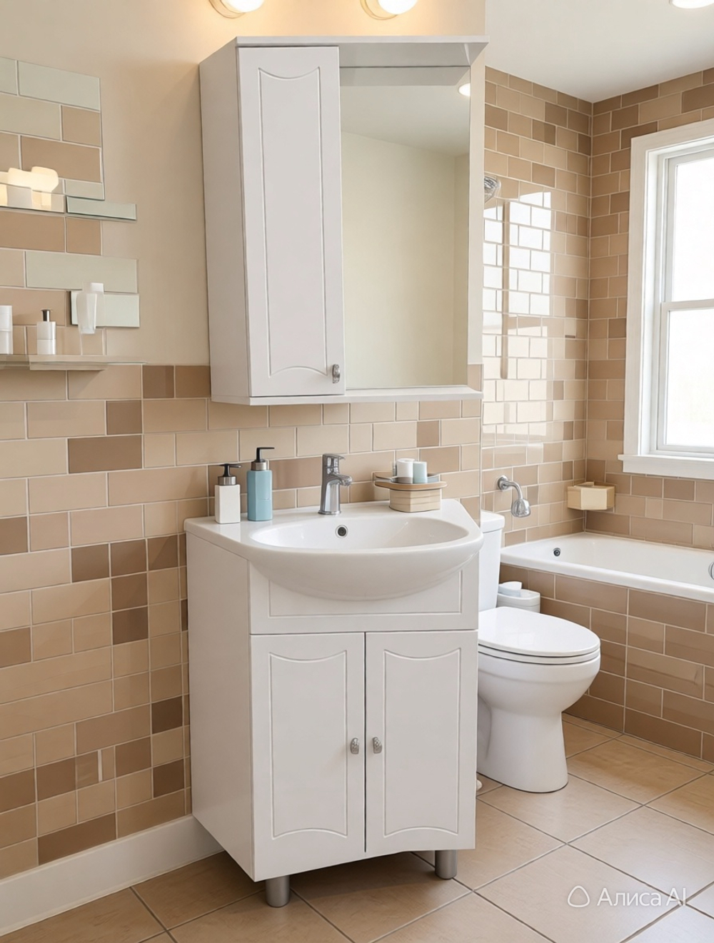 Зеркало шкаф Стиль 50