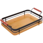 Поднос для завтрака «SHEF» 29,5*20*9,5см с ручками