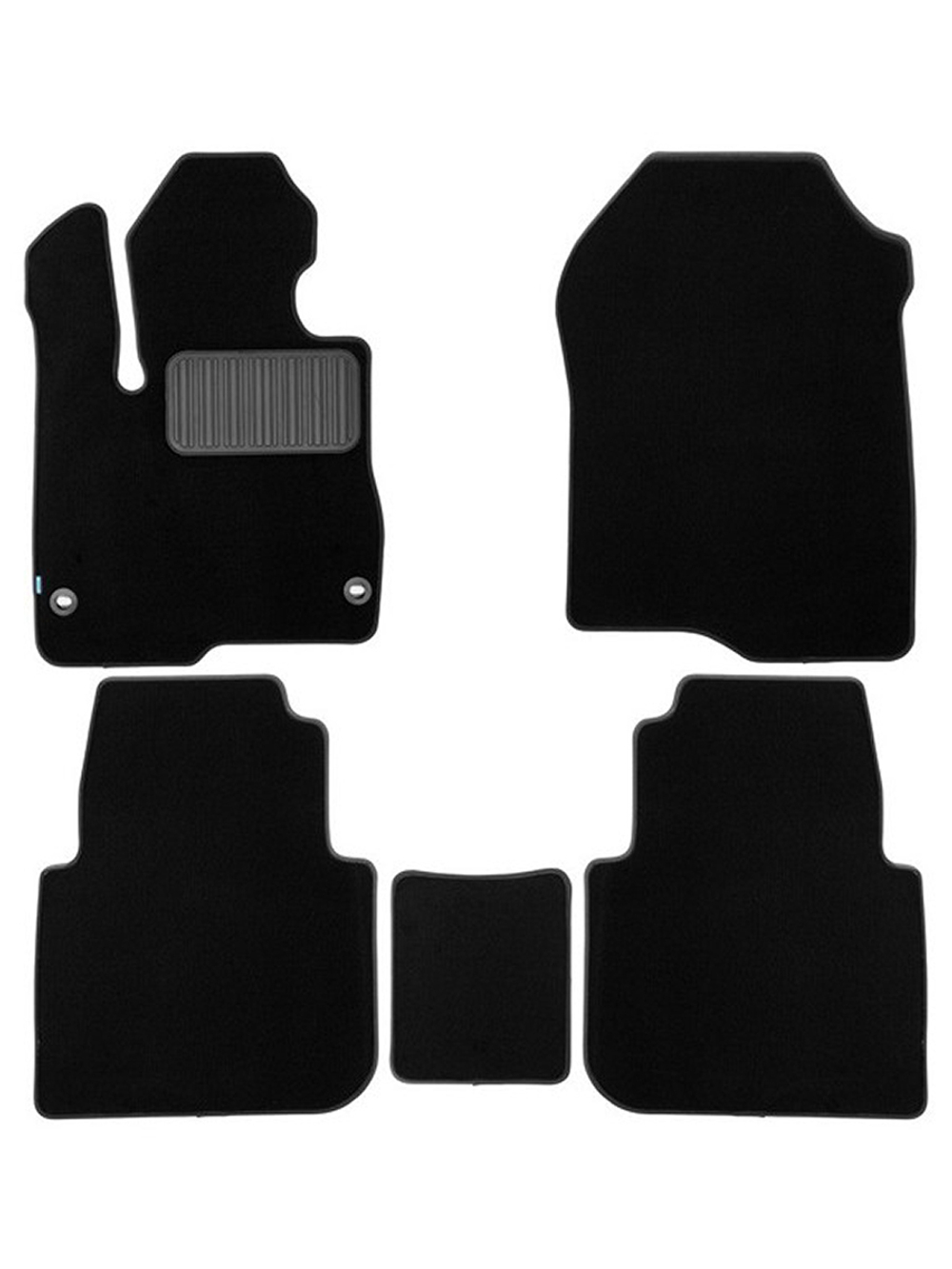 Коврики ворсовые для HONDA CR-V 2022-н.в. (VI) Внедорожник 5 дв. 5 шт. коврики текстильные в салон KLEVER05.A68618.110KH