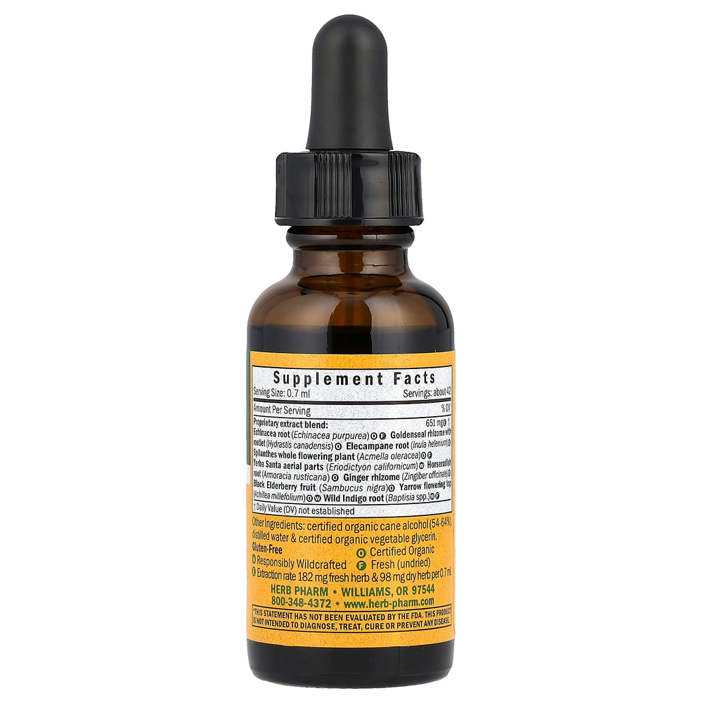 Herb Pharm, Rapid Immune Boost ™, 30 мл (1 жидк. Унция)