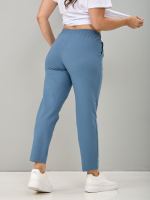 Брюки Бдж-129/джинс-морволна