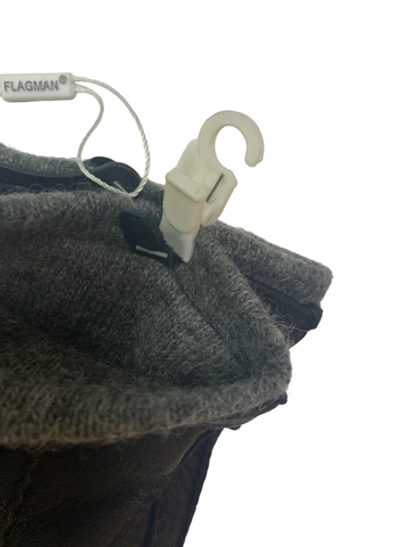 Перчатки. Женские. Материал верха: Кожа оленя. Подклад: Трикотаж-шерсть. Наружний шов. Ручная работа. 5 шт в упаковке.