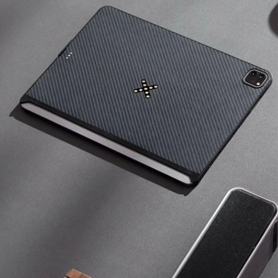 Чехол Pitaka MagEZ Case Pro для iPad Pro 11&quot; -2022&amp;2018 &amp; iPad Air 2020/2022г, (P1040201/KPD2303P) черно/серый (Black/Grey Twill)