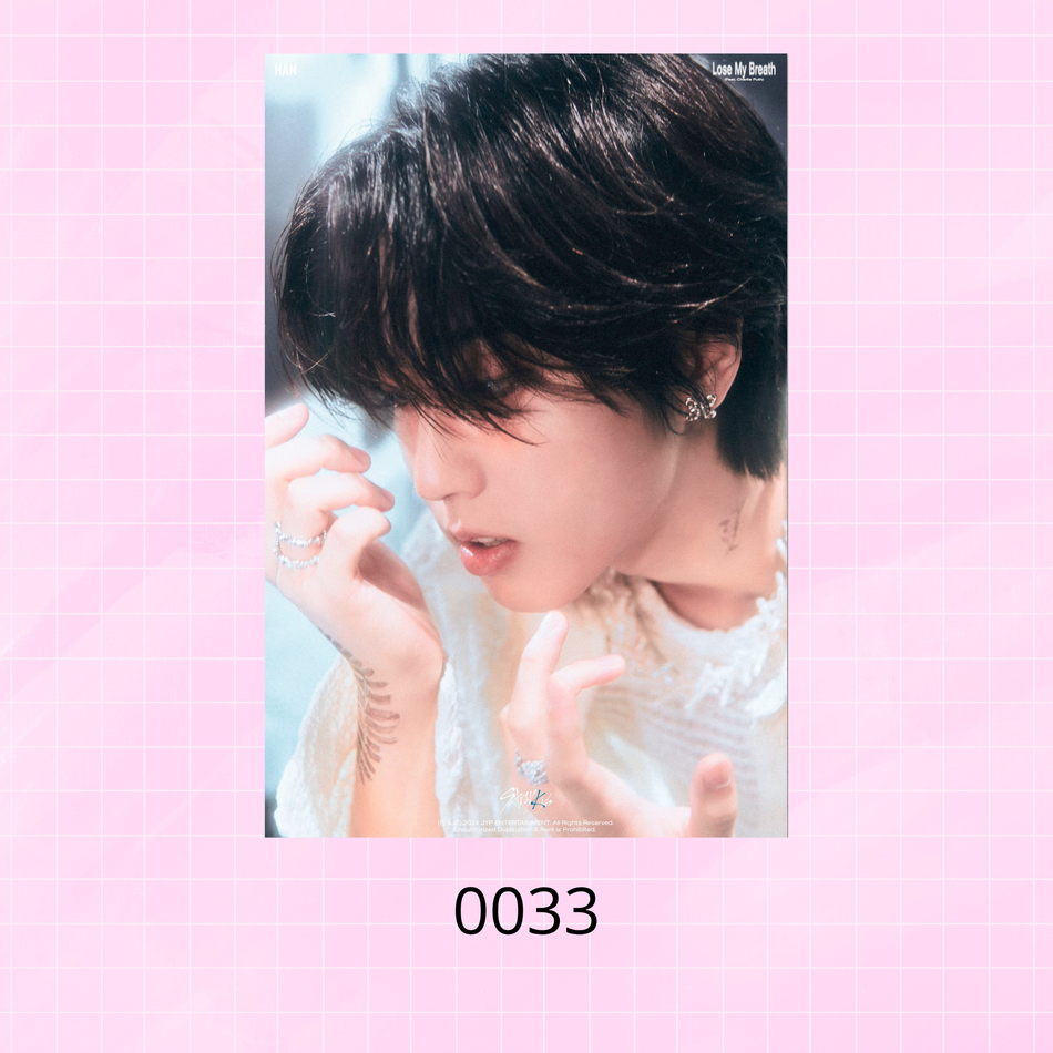 Постеры #0033 - #0040 / STRAY KIDS Lose My Breath