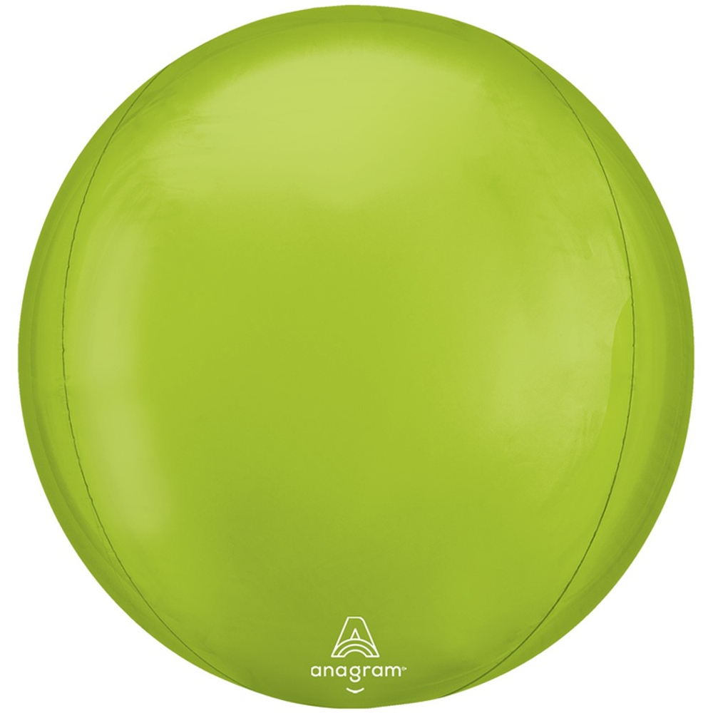 Шар фольгированный Сфера 3D 40 см (Зеленый)