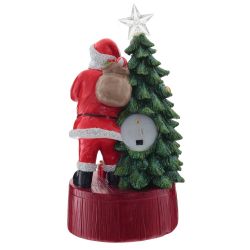 GAEM Фигурка декоративная с музыкой "Новый год" (3xLR44, прилаг.), L12 W11 H22,5 см, 2в.